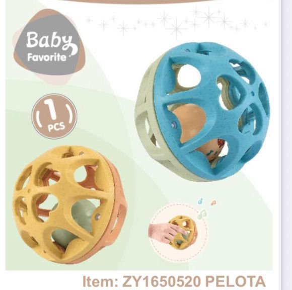 pelota goma sonora/5206